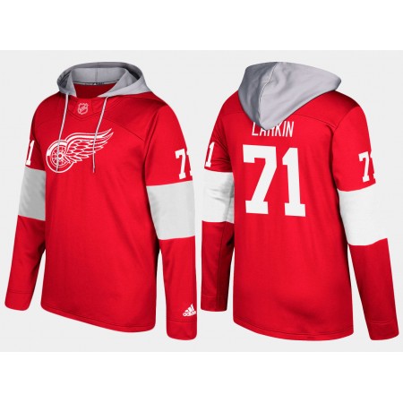 Mannen Detroit Red Wings Dylan Larkin 71 N001 Hoodie Sawyer